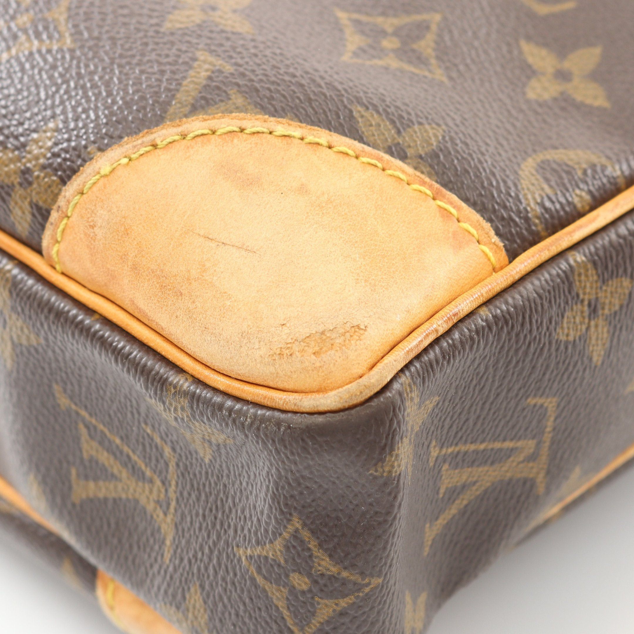 Louis Vuitton Louis Vuitton Porte Document Voyage Monogram Briefcase Business Bag Leather Brown Size ONE SIZE - 10 Thumbnail