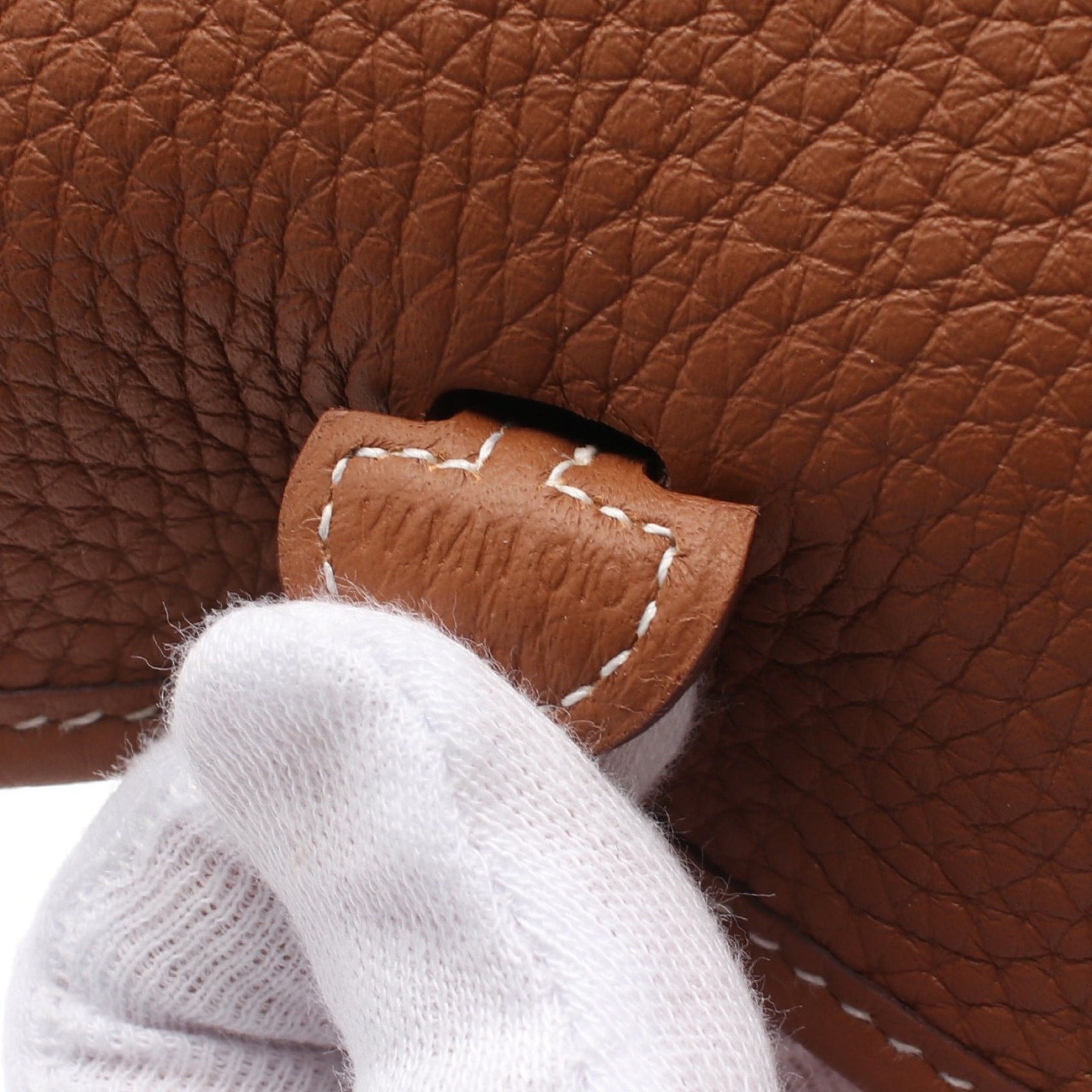 Hermes Hermes Evelyn Tpm Amazon Gold Shoulder Bag Clemence Leather Light Brown Silver Hardware Double Engraved Size ONE SIZE - 5 Thumbnail