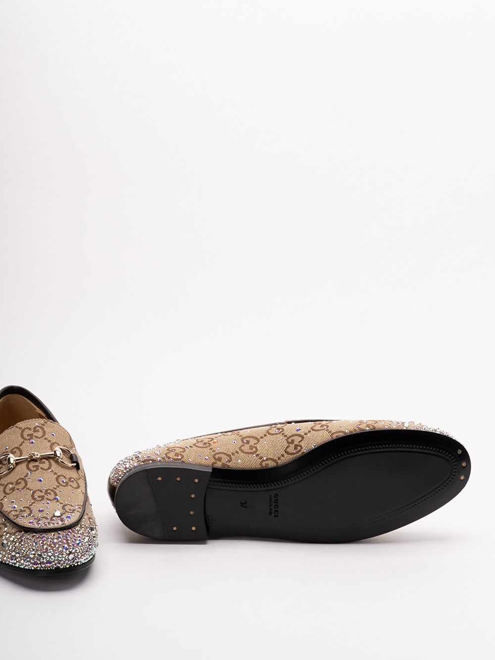 Gucci `Jordaan` Loafers Size US 8 / IT 38 - 4 Thumbnail