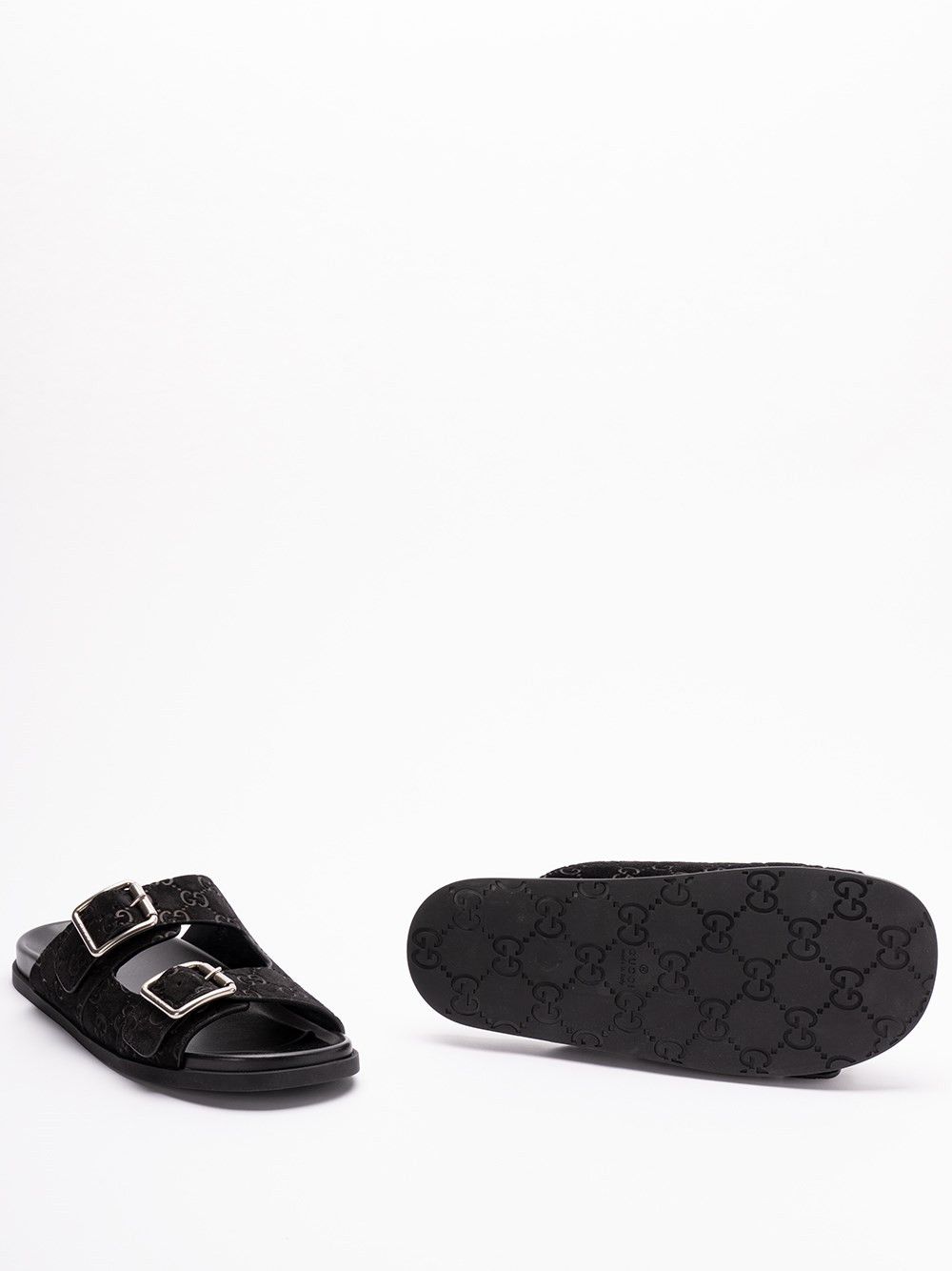 Gucci `Rhein GG` Open Slides Size US 9 / EU 42 - 4 Thumbnail