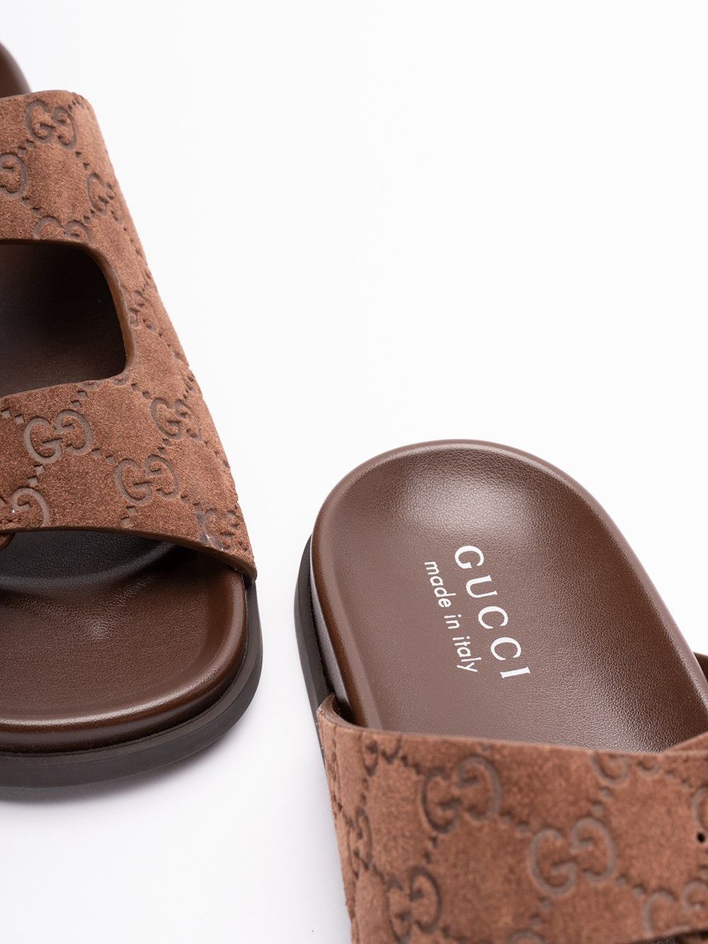 サンダル Gucci Rhein Gg Open Slides Gucci `Rhein GG` Open Slides | Grailed