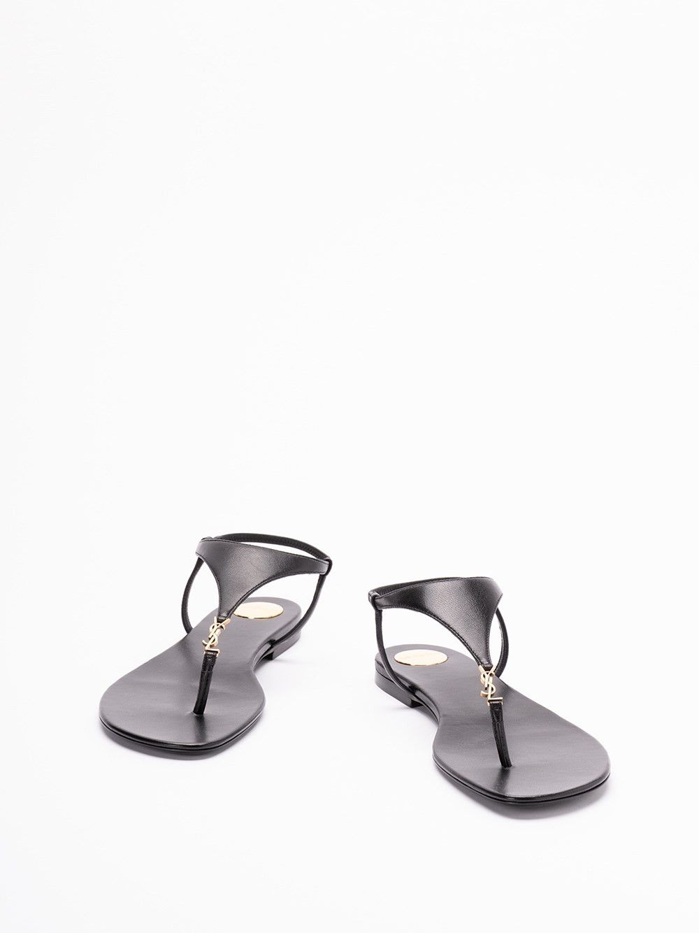 Saint Laurent Paris `Cassandra` Sandals Size US 8 / IT 38 - 2 Thumbnail