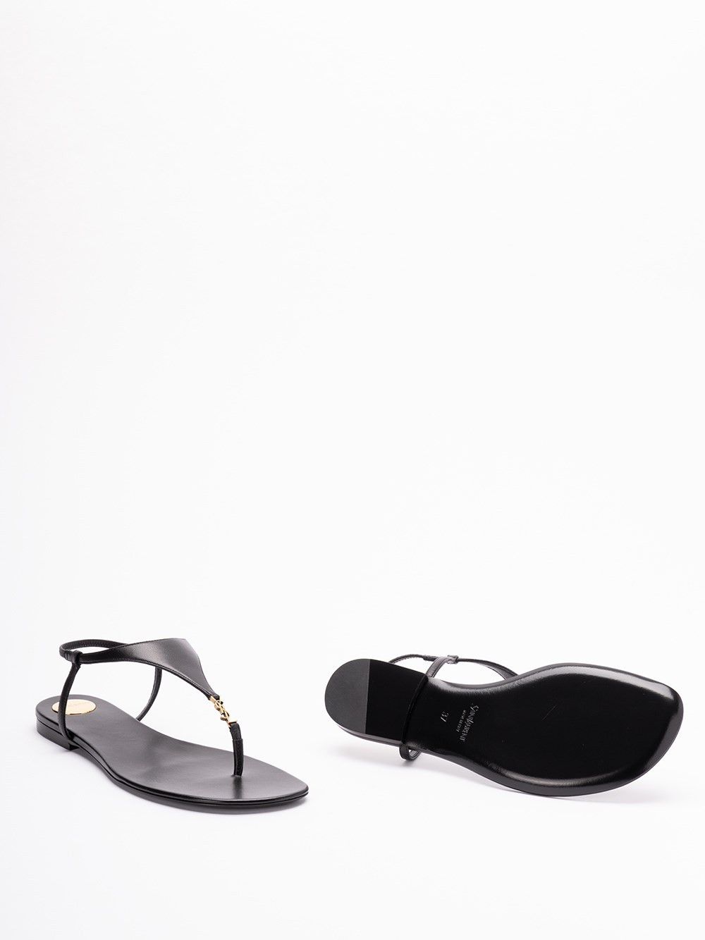 Saint Laurent Paris `Cassandra` Sandals Size US 8 / IT 38 - 4 Thumbnail