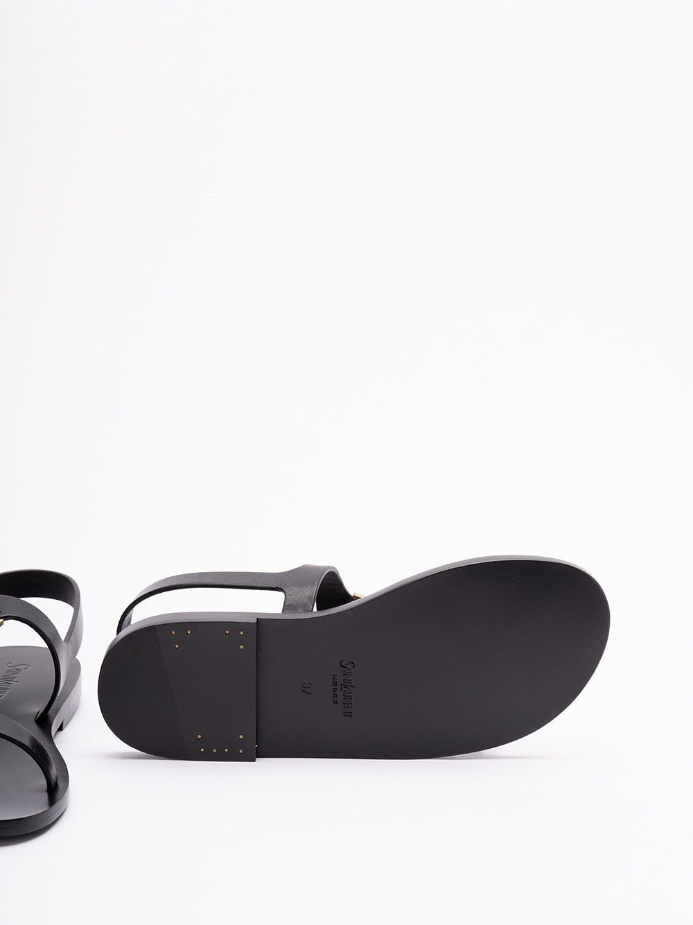 Saint Laurent Paris `Pepe` Sandals Size US 9 / IT 39 - 4 Thumbnail