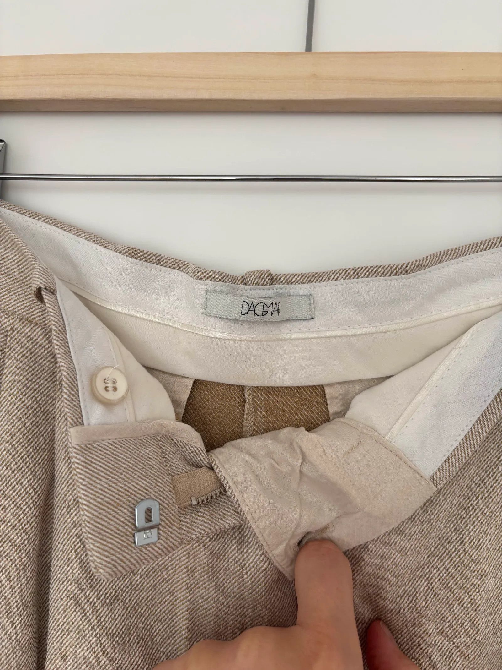 Dagmar Dagmar Dagmar Valentina Linen Trousers Pants Size 30" / US 8 / IT 44 - 3 Thumbnail