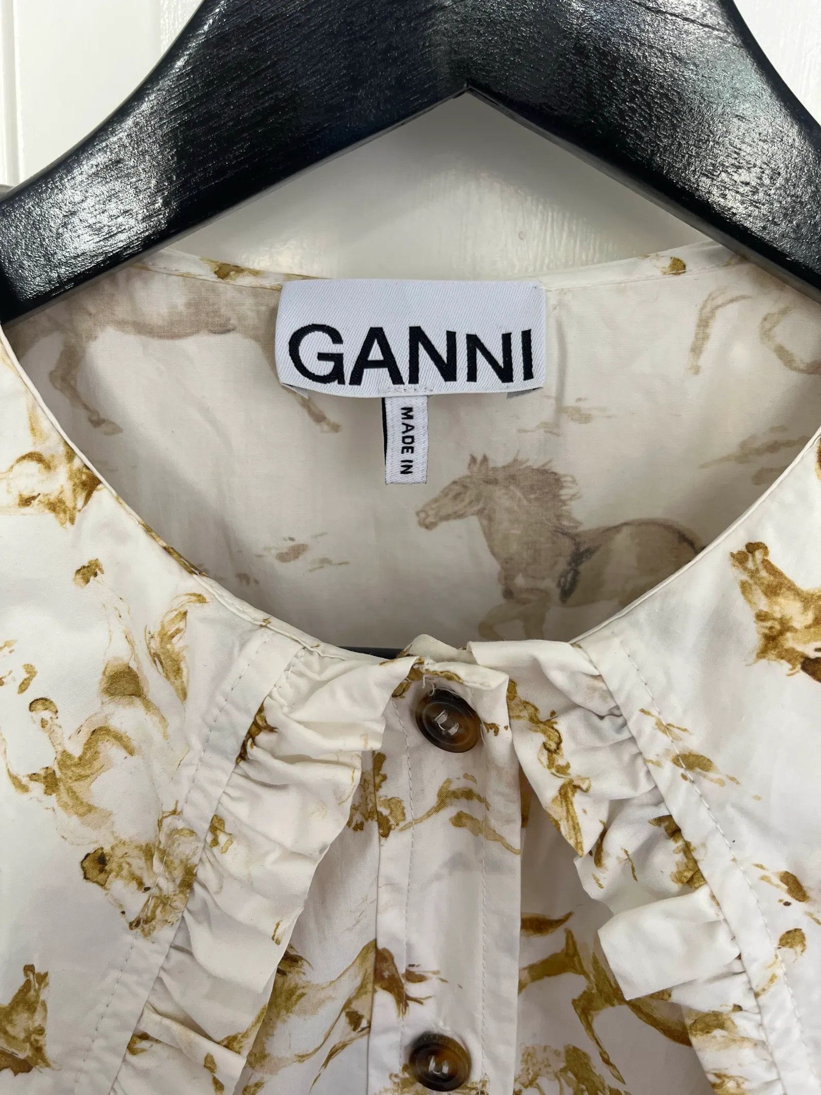 Ganni Ganni Weston Blouse Size M / US 6-8 / IT 42-44 - 2 Thumbnail