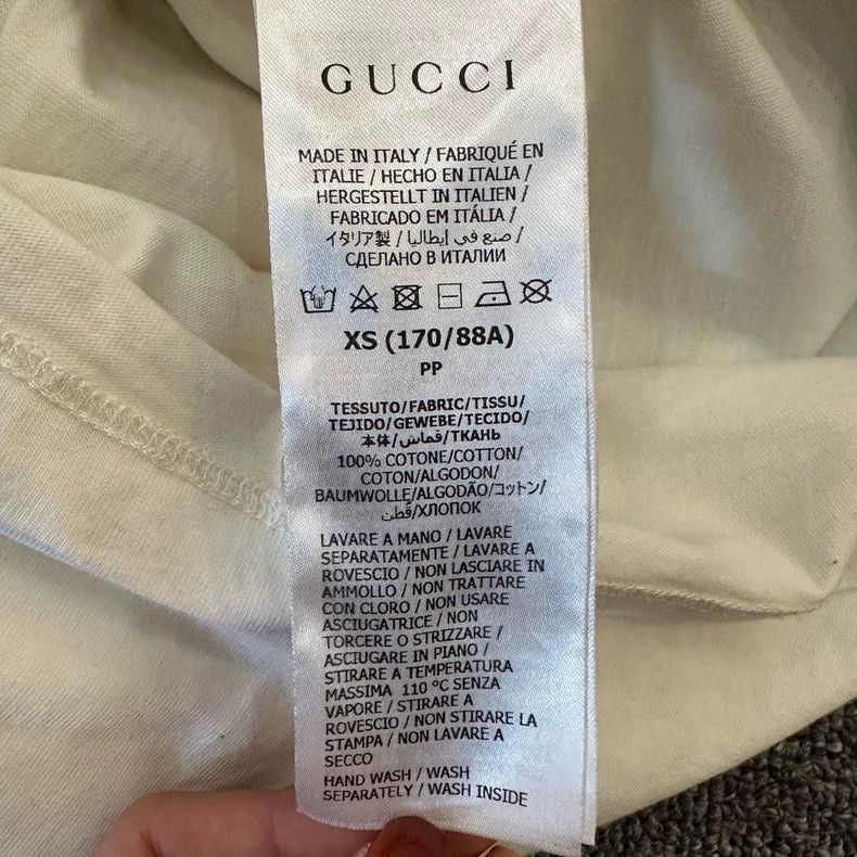Gucci GUCCI 1921 Series Logo Short Sleeve T-shirt Size US XS / EU 42 / 0 - 4 Thumbnail