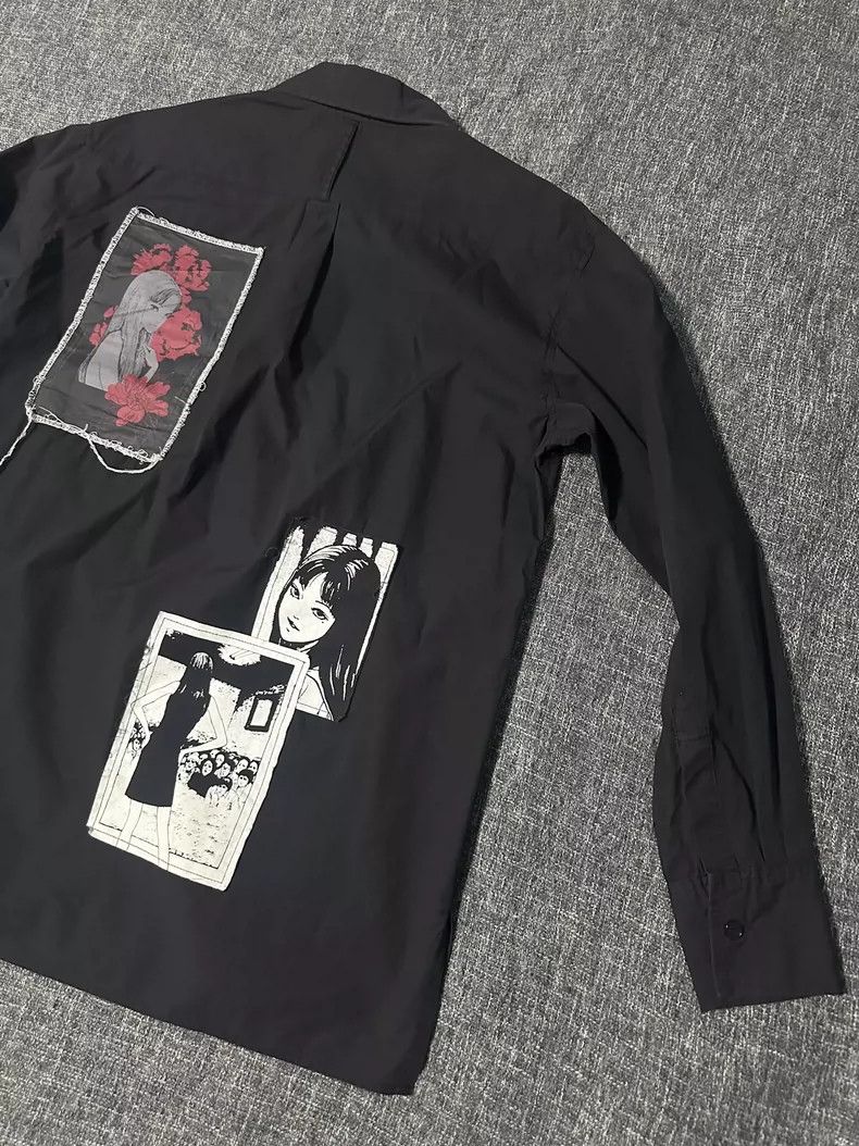 Yohji Yamamoto Yohji Yamamoto Long Sleeve Shirt with Prints Size US M / EU 48-50 / 2 - 5 Thumbnail
