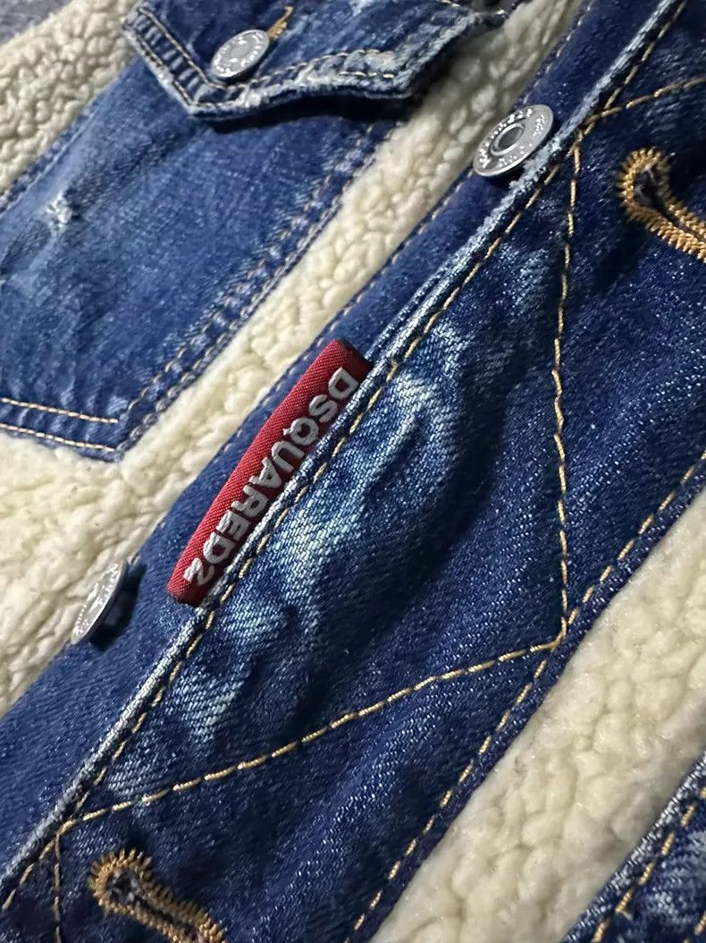 Dsquared2 Dsquared2 Denim Wool Blend Vest XL Size US XL / EU 56 / 4 - 4 Thumbnail
