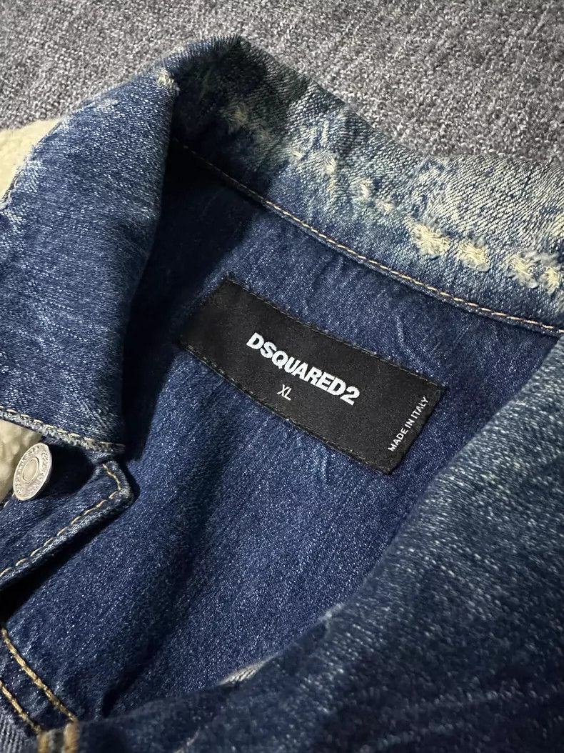 Dsquared2 Dsquared2 Denim Wool Blend Vest XL Size US XL / EU 56 / 4 - 2 Thumbnail