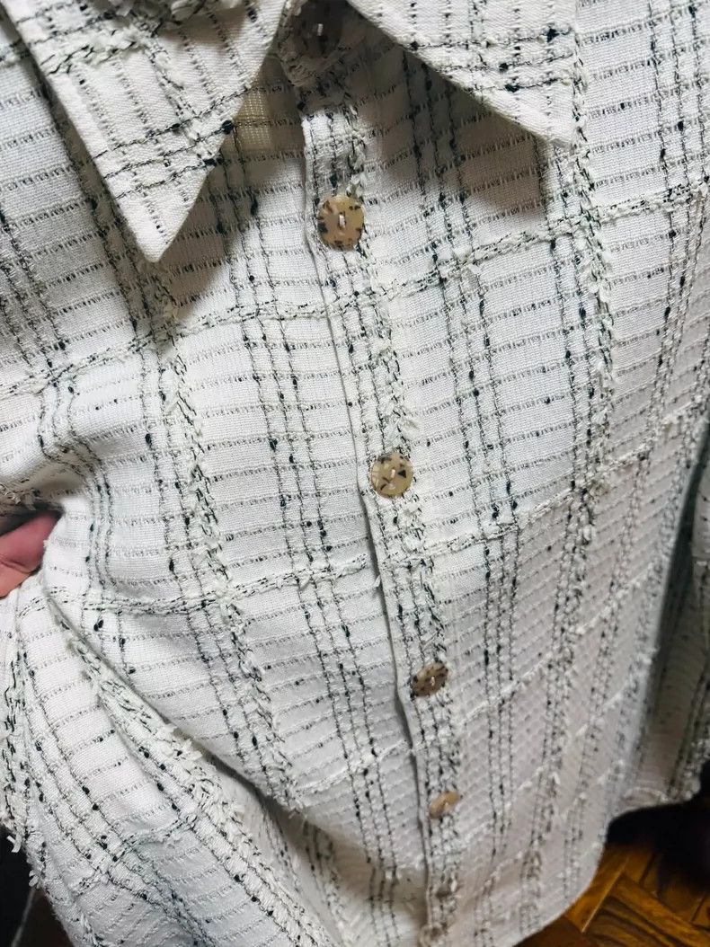 Ader Error Spring Loose Knit Shirt