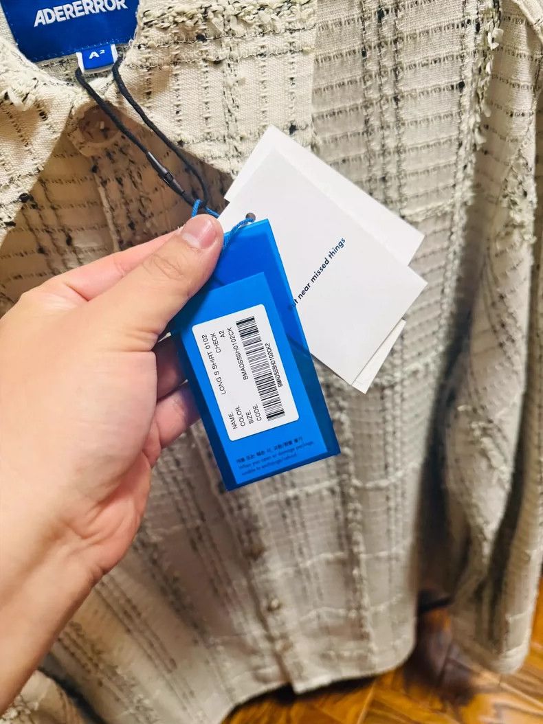 Ader Error Spring Loose Knit Shirt