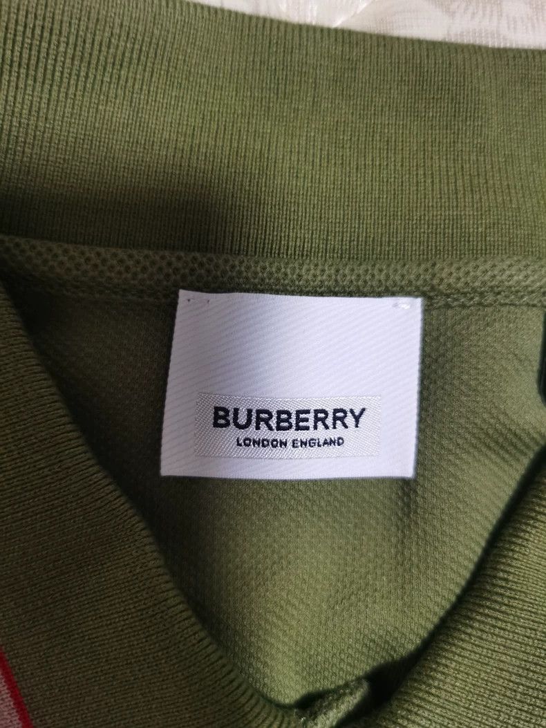 Burberry Burberry Classic Logo Short Sleeve Polo Shirt Size US XL / EU 56 / 4 - 2 Thumbnail