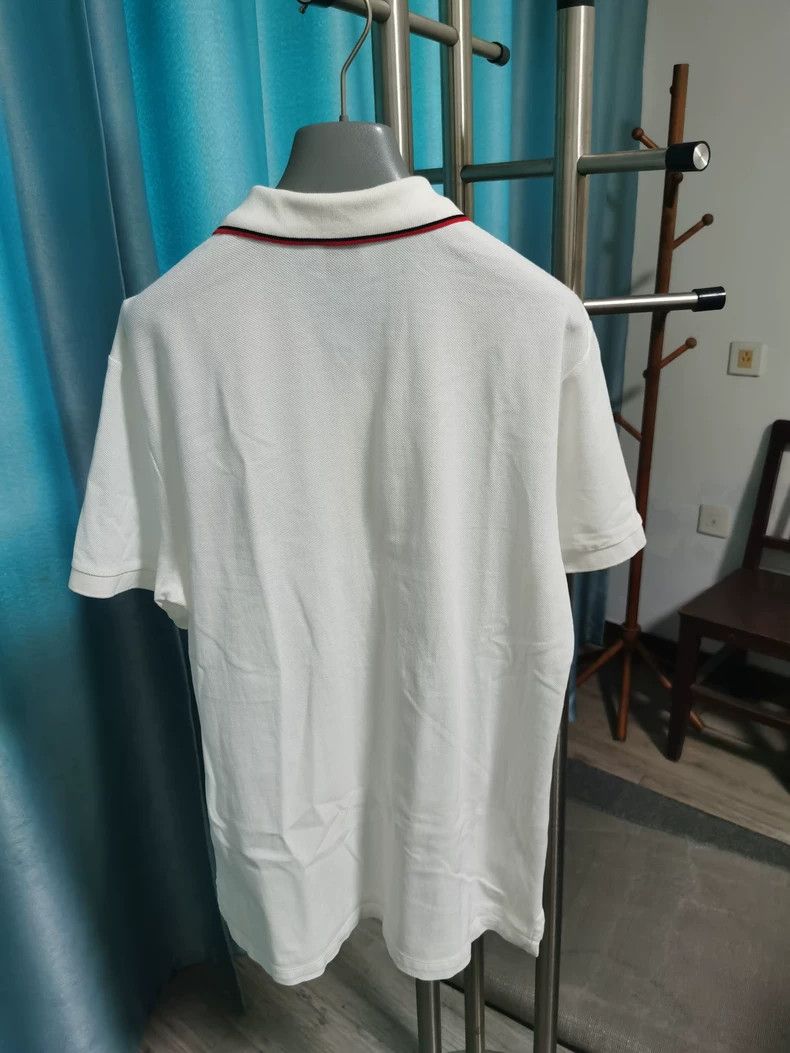 Burberry Burberry Classic Embroidered Logo Short Sleeve Polo Size US L / EU 52-54 / 3 - 2 Thumbnail