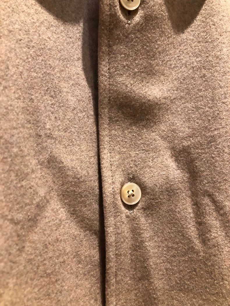 Auralee Auralee Wool Shirt in Unique Color Size US M / EU 48-50 / 2 - 5 Thumbnail