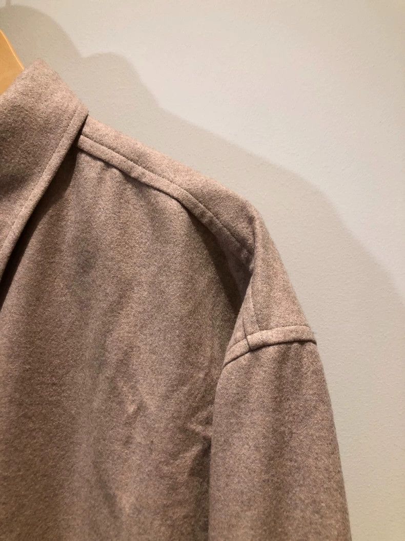 Auralee Auralee Wool Shirt in Unique Color Size US M / EU 48-50 / 2 - 4 Thumbnail
