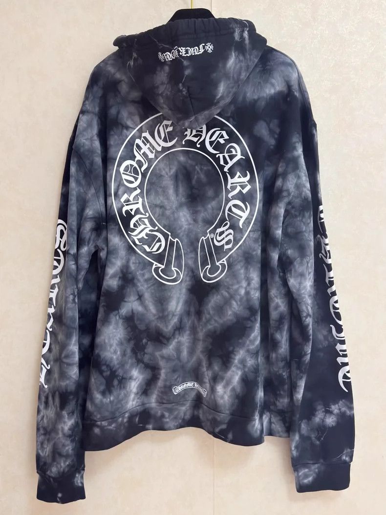 Chrome Hearts Chrome Hearts Tie-Dye Print Hoodie Size L Size US L / EU 52-54 / 3 - 4 Thumbnail