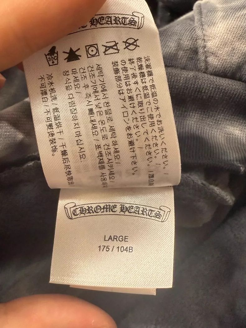 Chrome Hearts Chrome Hearts Tie-Dye Print Hoodie Size L Size US L / EU 52-54 / 3 - 6 Thumbnail