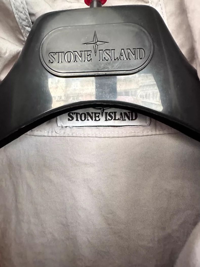 Stone Island Stone Island Gray Beige Hooded Jacket Size US XXL / EU 58 / 5 - 4 Thumbnail