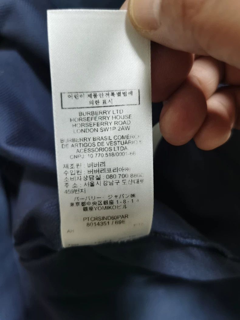 Burberry Burberry Classic Embroidered Logo Polo Shirt Size US M / EU 48-50 / 2 - 8 Thumbnail