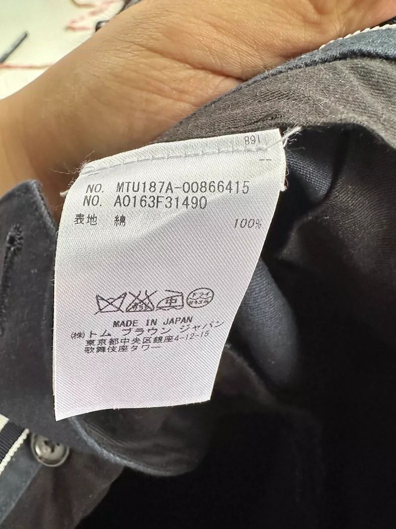 Thom Browne Thom Browne Dark Blue Suit Pants Size US 38 / EU 54 - 5 Thumbnail