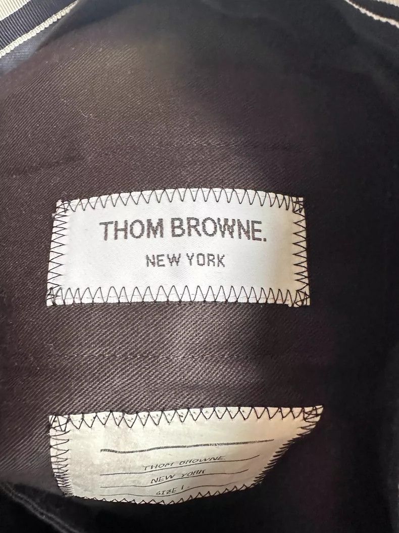 Thom Browne Thom Browne Dark Blue Suit Pants Size US 38 / EU 54 - 8 Thumbnail