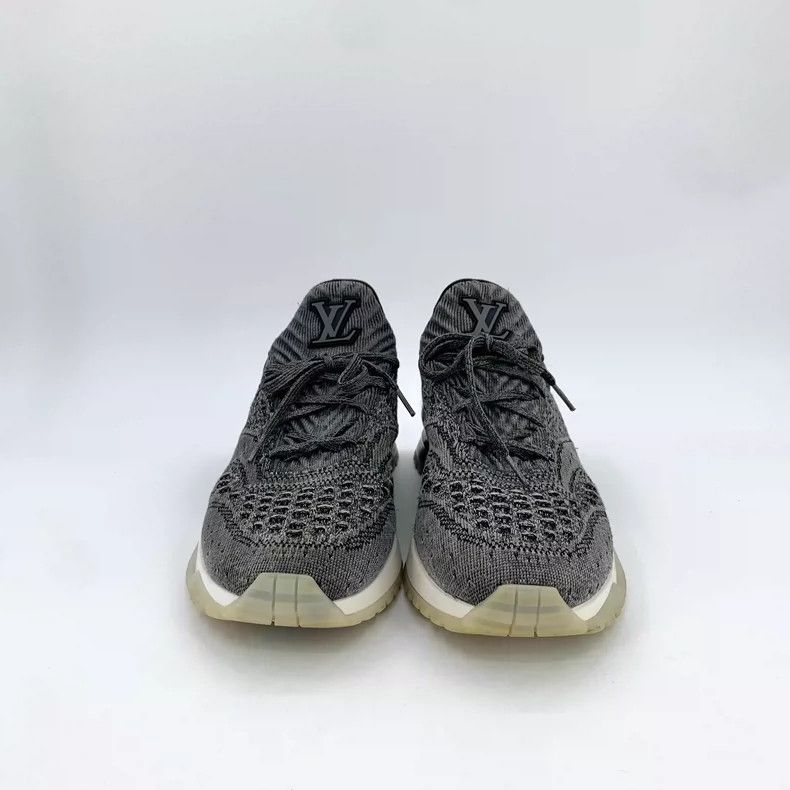 Louis Vuitton Louis Vuitton Black Fabric Casual Sneakers Size US 11.5 / EU 44-45 - 3 Thumbnail