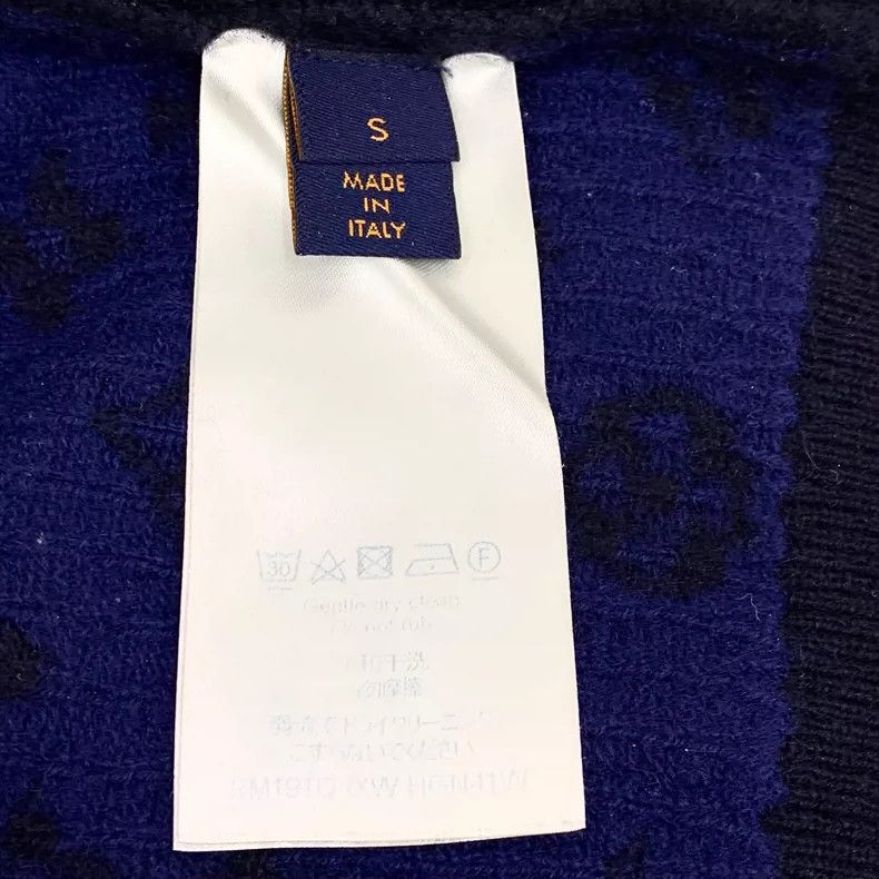 Louis Vuitton Louis Vuitton Blue Cashmere Knit Sweater Size US S / EU 44-46 / 1 - 6 Thumbnail