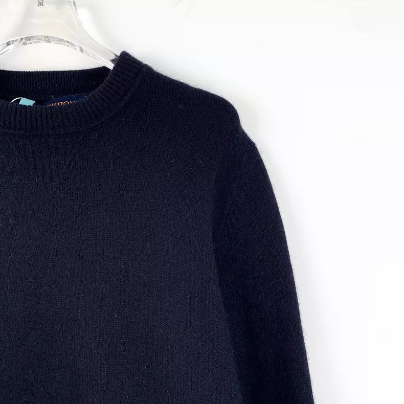 Louis Vuitton Louis Vuitton Blue Cashmere Knit Sweater Size US S / EU 44-46 / 1 - 3 Thumbnail
