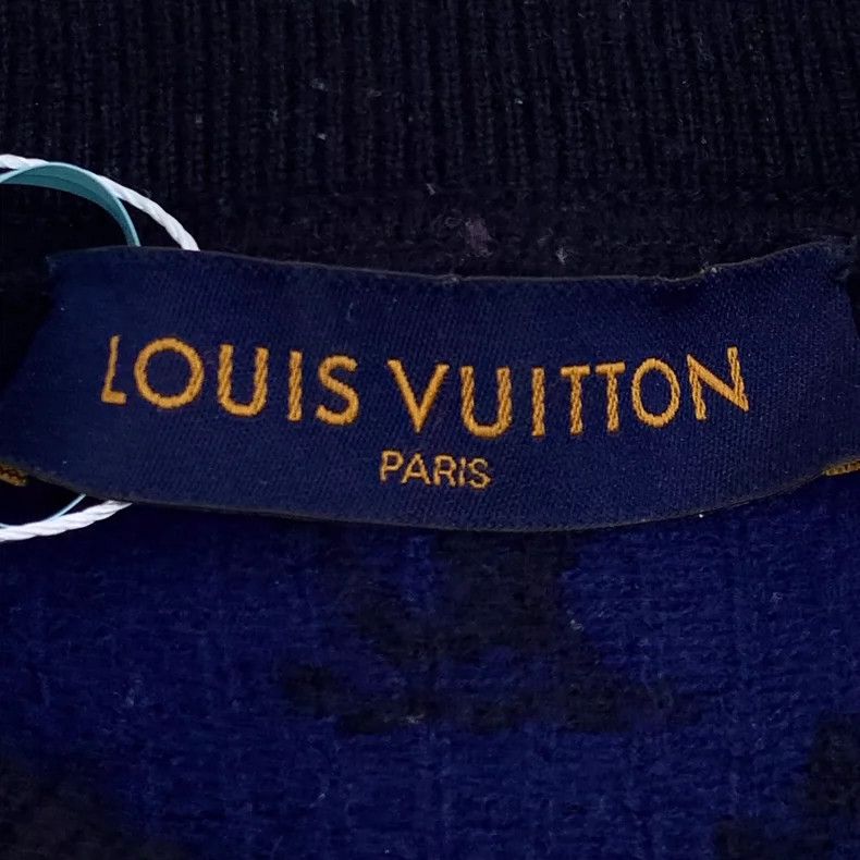 Louis Vuitton Louis Vuitton Blue Cashmere Knit Sweater Size US S / EU 44-46 / 1 - 5 Thumbnail
