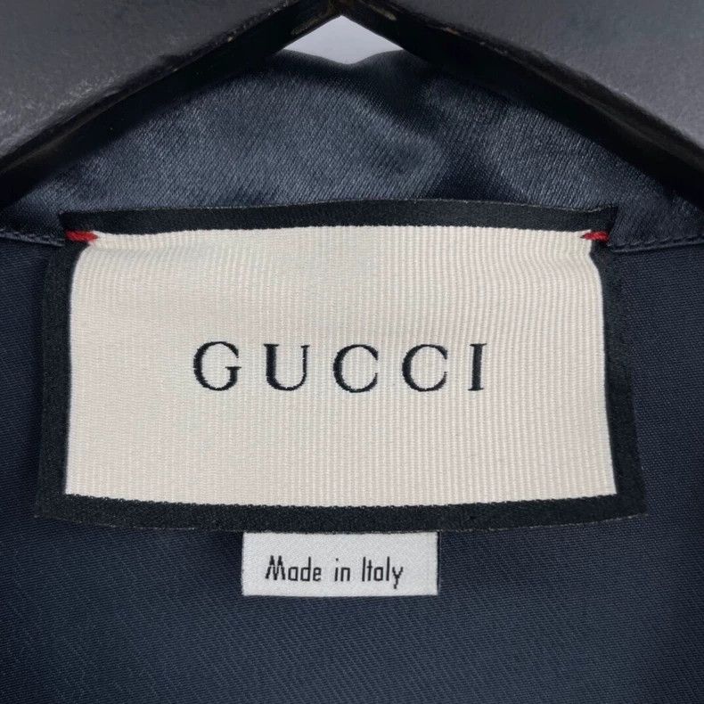 Gucci Gucci Silk Short Sleeve Flag Shirt Size US M / EU 48-50 / 2 - 3 Thumbnail