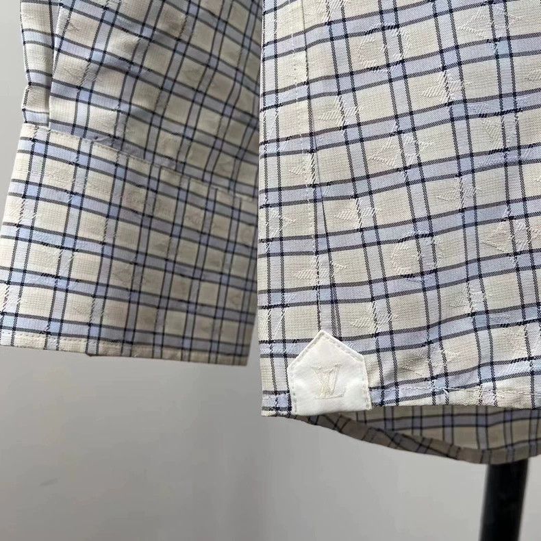 Louis Vuitton Louis Vuitton Checked Long Sleeve Shirt Size US XS / EU 42 / 0 - 5 Thumbnail