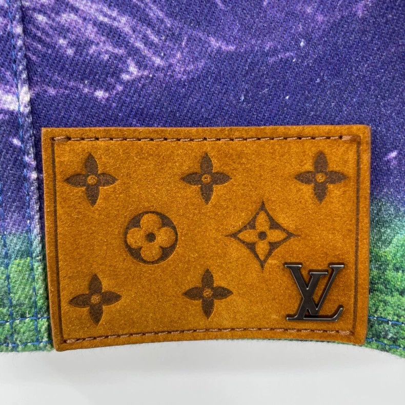Louis Vuitton Louis Vuitton Landscape Denim Jacket Size US L / EU 52-54 / 3 - 6 Thumbnail