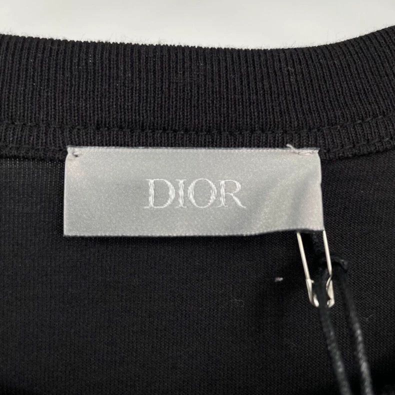 Dior Dior Black Long Sleeve Graphic Shirt Size US L / EU 52-54 / 3 - 3 Thumbnail
