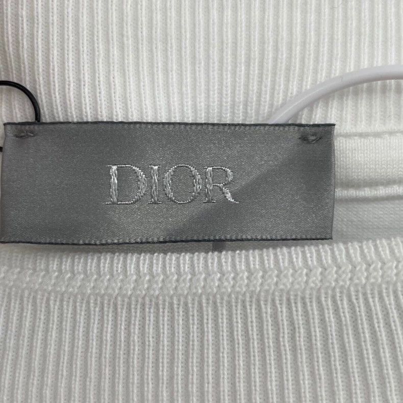Dior Dior White Floral Embroidery Short Sleeve Shirt Size US XXL / EU 58 / 5 - 3 Thumbnail