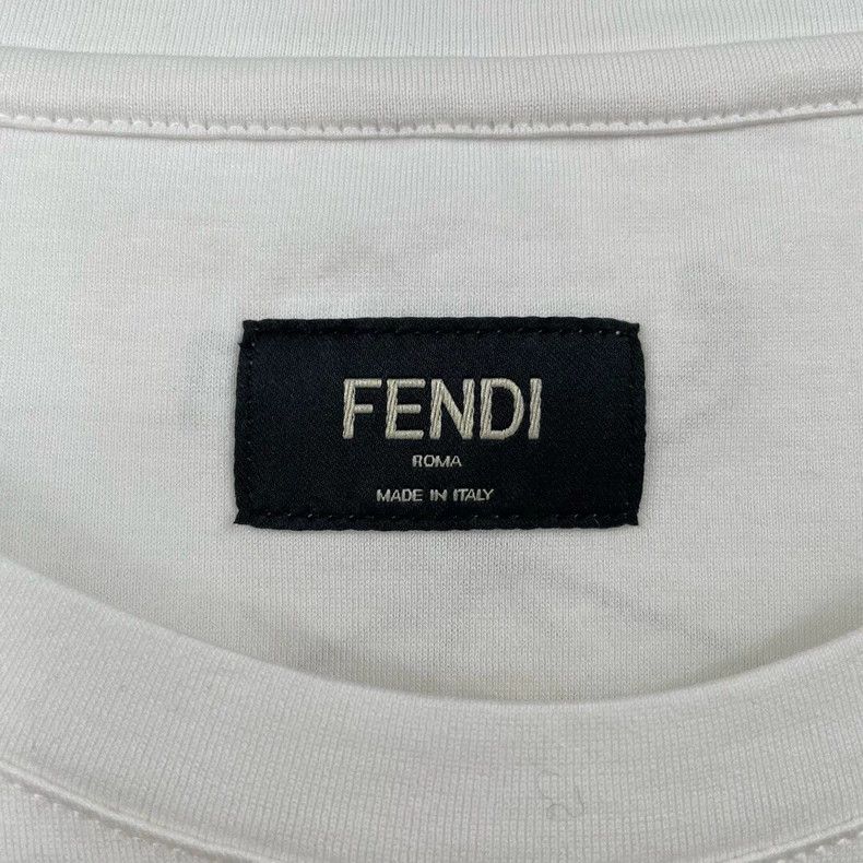 Fendi Fendi Crown Monster Short Sleeve T-Shirt Size US S / EU 44-46 / 1 - 4 Thumbnail
