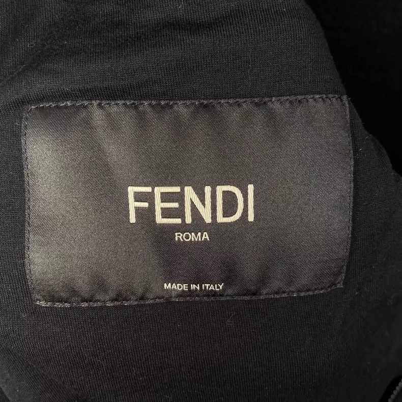 Fendi Fendi Logo Zipper Jacket Coat Size US L / EU 52-54 / 3 - 3 Thumbnail