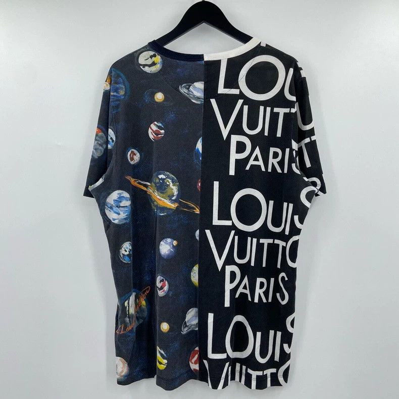 Louis Vuitton Louis Vuitton Planet Print Short Sleeve Shirt Size US XXL / EU 58 / 5 - 2 Thumbnail