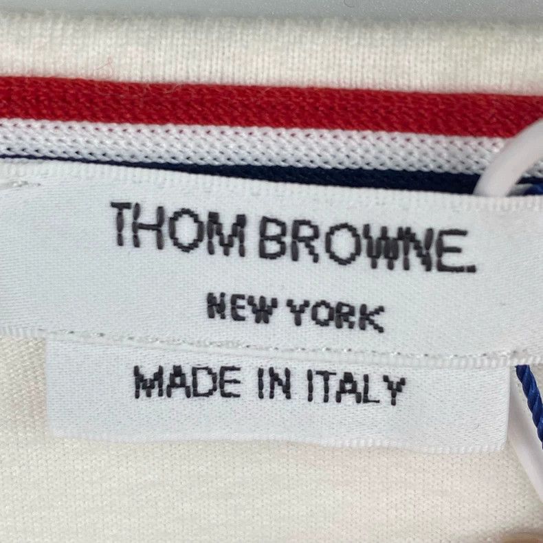 Thom Browne Thom Browne Striped Short Sleeve T-Shirt Size US M / EU 48-50 / 2 - 3 Thumbnail