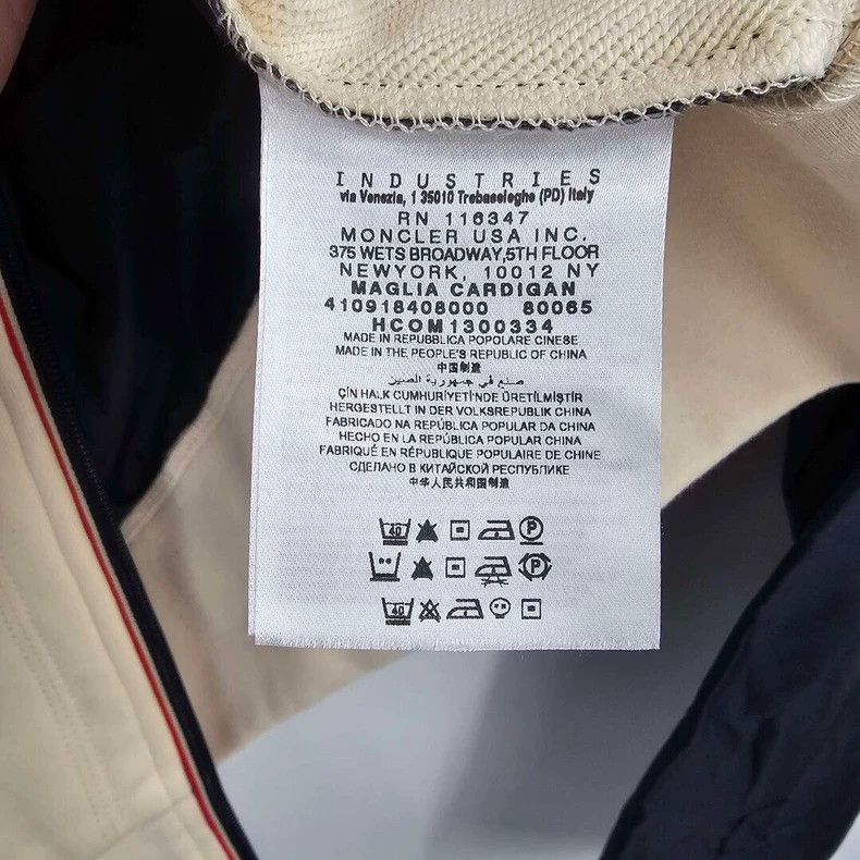 Moncler Moncler Color Block Zip Jacket Size US XL / EU 56 / 4 - 5 Thumbnail