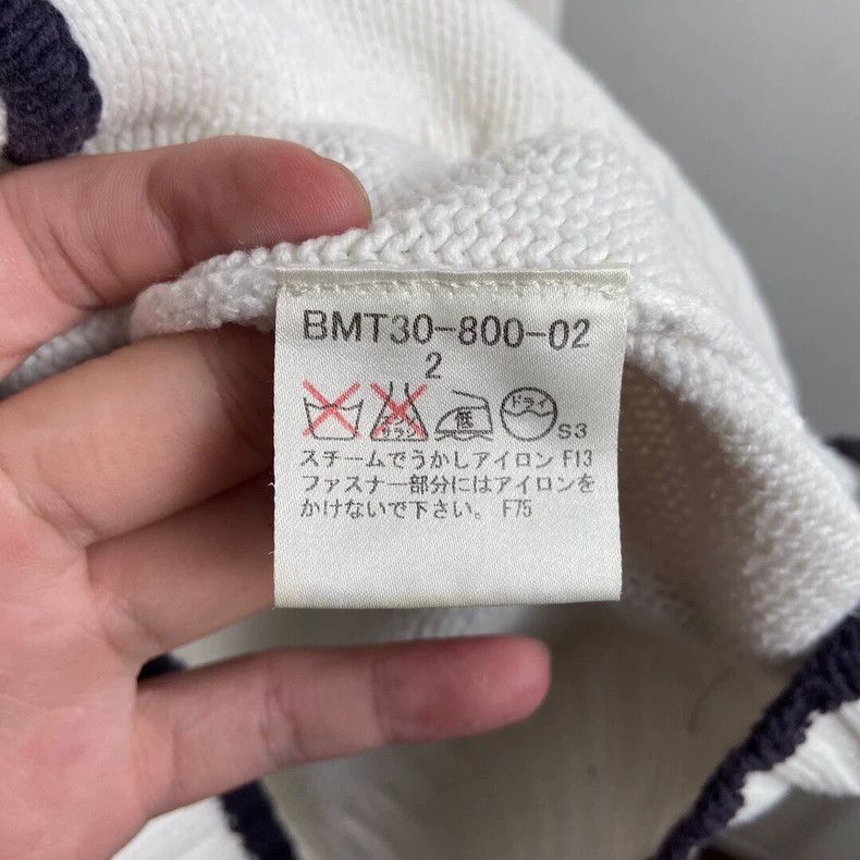 Burberry Burberry Embroidered Zip Knit Jacket Size US M / EU 48-50 / 2 - 5 Thumbnail