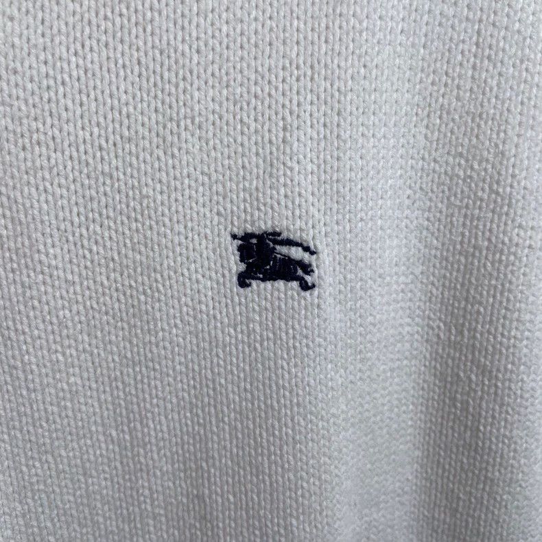 Burberry Burberry Embroidered Zip Knit Jacket Size US M / EU 48-50 / 2 - 3 Thumbnail