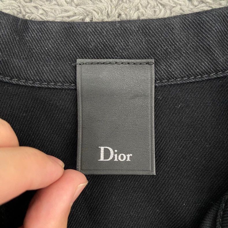 Dior Dior Floral Skull Denim Jacket Size US L / EU 52-54 / 3 - 4 Thumbnail