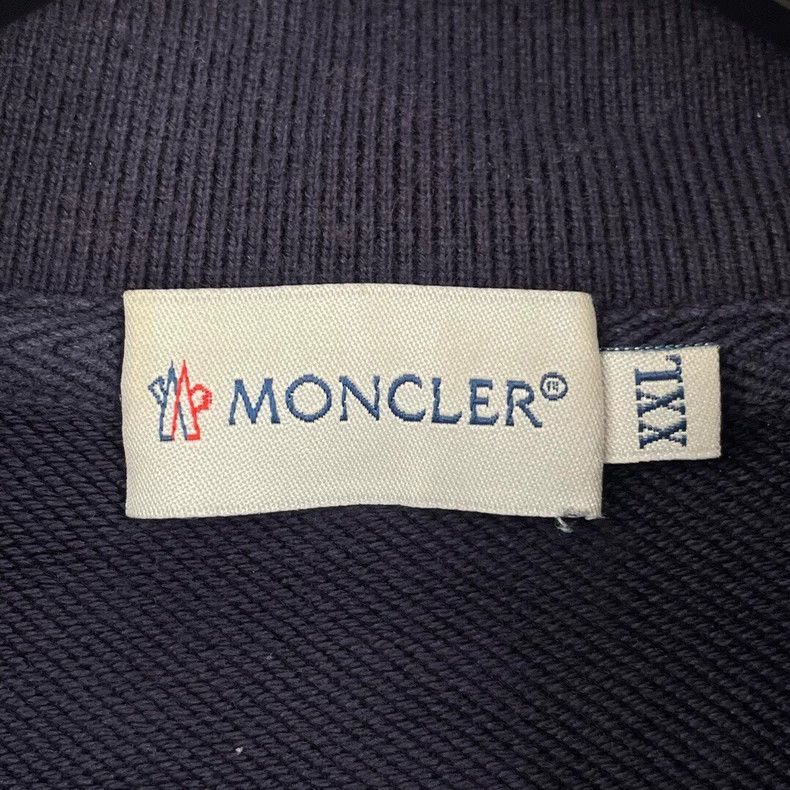 Moncler Moncler Logo Zip Jacket with Stripes Size US XXL / EU 58 / 5 - 4 Thumbnail