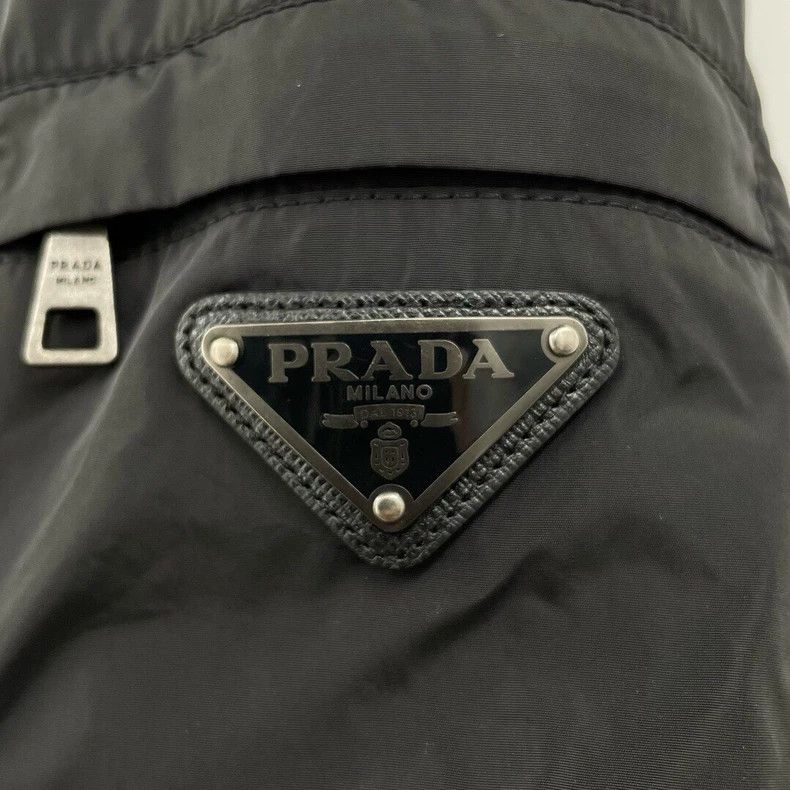 Prada Hooded Windbreaker Jacket