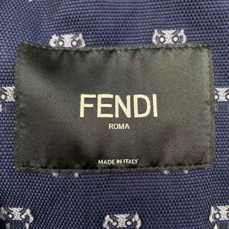 Fendi Fendi All-over Print Zip Jacket Size US M / EU 48-50 / 2 - 3 Thumbnail