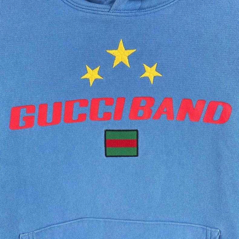 Gucci Gucci Logo Star Embroidery Hoodie Size US L / EU 52-54 / 3 - 3 Thumbnail