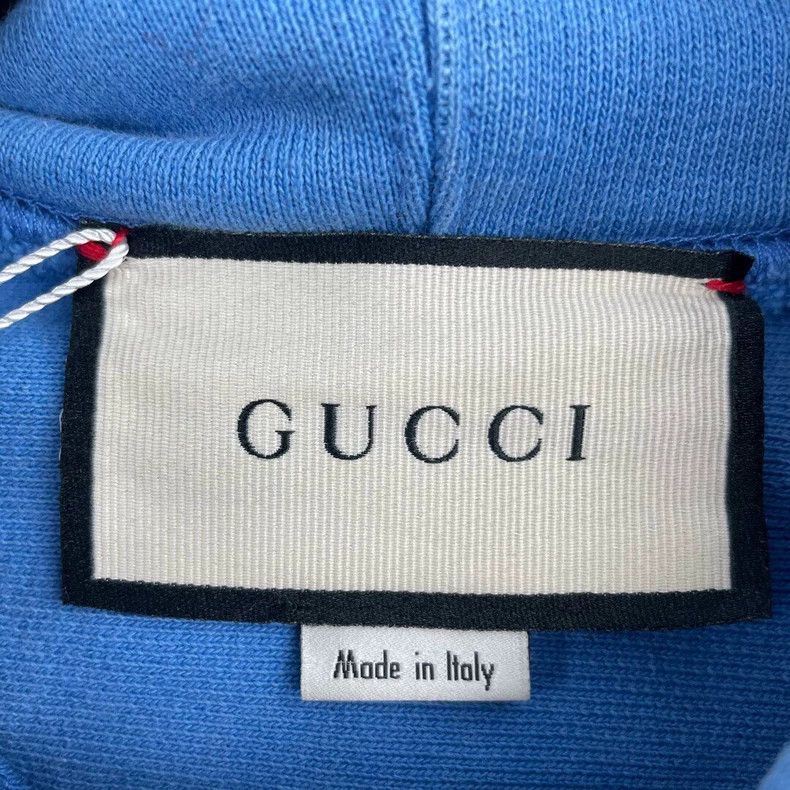 Gucci Gucci Logo Star Embroidery Hoodie Size US L / EU 52-54 / 3 - 4 Thumbnail