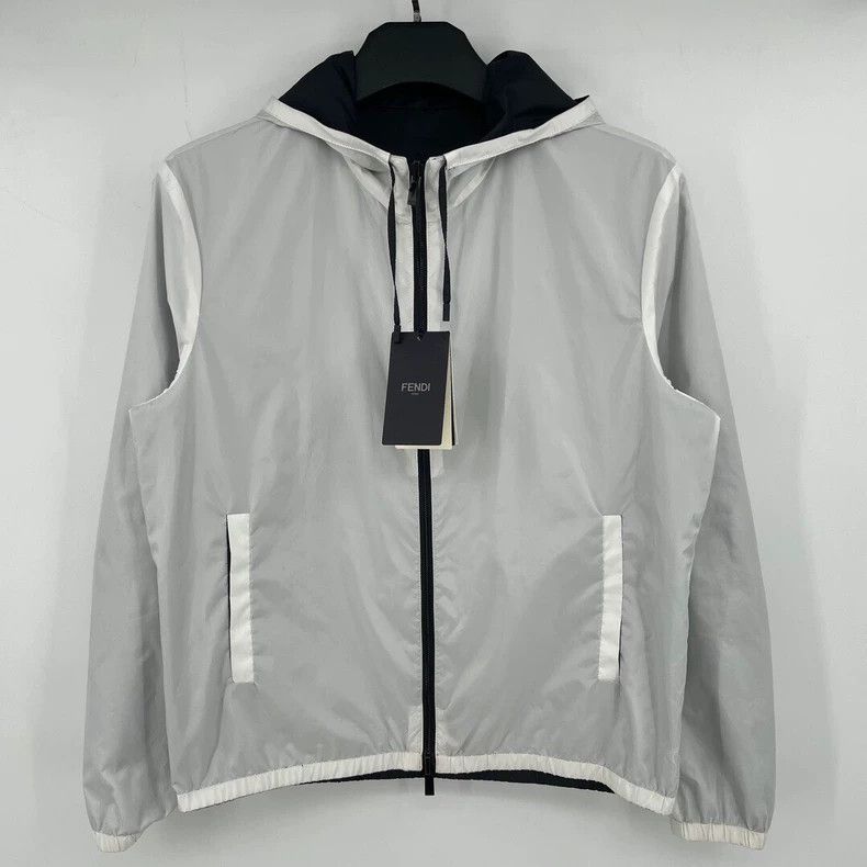 Fendi Fendi Reversible Hooded Zip Jacket Size US M / EU 48-50 / 2 - 3 Thumbnail