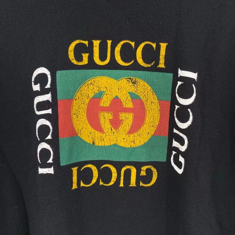 Gucci Gucci Distressed Graphic Sweatshirt Size US M / EU 48-50 / 2 - 5 Thumbnail